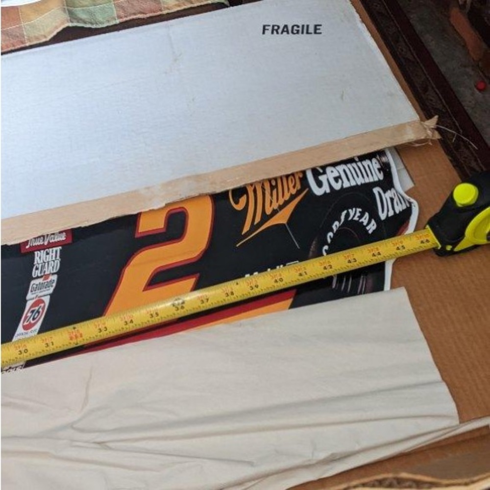 Rusty Wallace metal sign - Picture 2 of 4